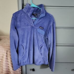 Patagonia Lavender Fleece Jacket